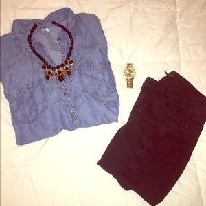 Denim Chambray Shirt