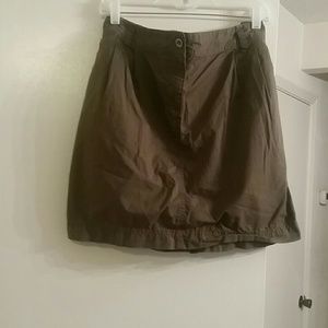 Army Green Loft Skirt