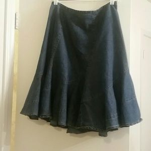 Blue Jean Skirt