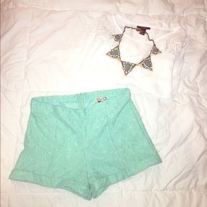 High-Waisted Shorts