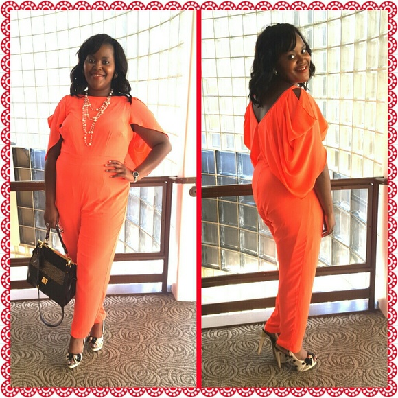 Drapes Back Jumpsuit