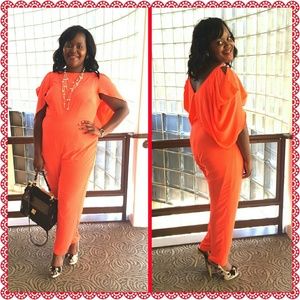 Drapes Back Jumpsuit