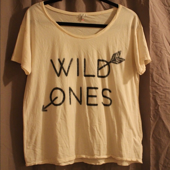 White Talula Tee "Wild Ones"
