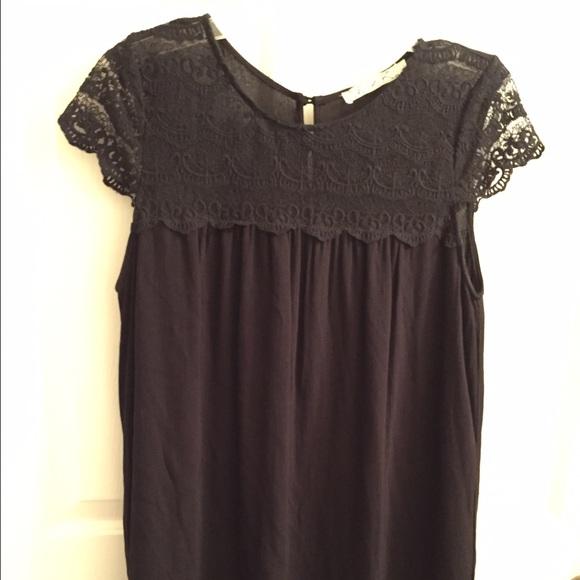 Black Lace Babydoll Dress - Picture 2 of 4