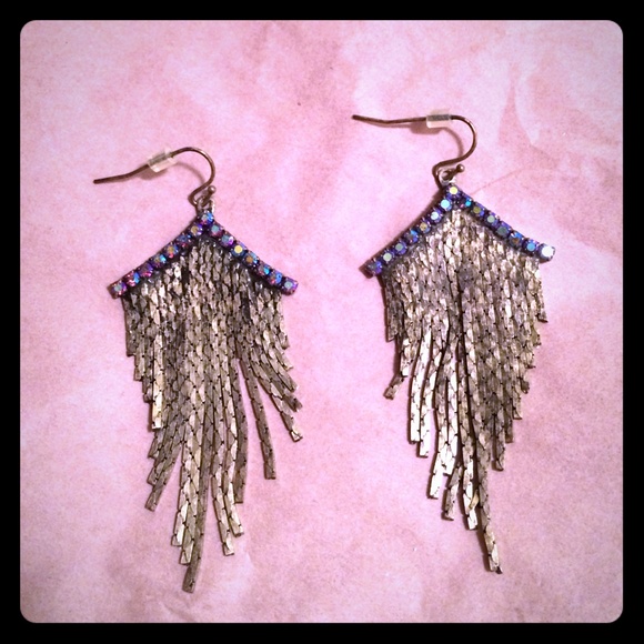 Fringe earrings
