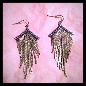 Fringe earrings