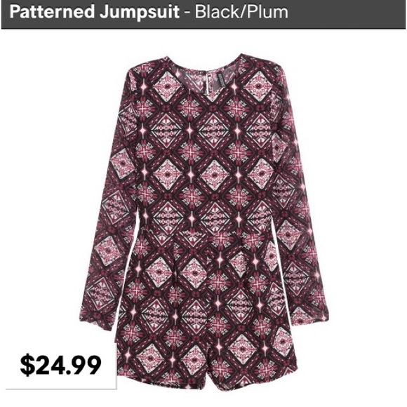 NWOT Long-sleeve Romper - Picture 2 of 4