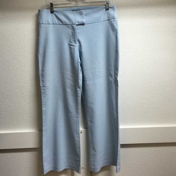 Baby blue cropped slacks💕