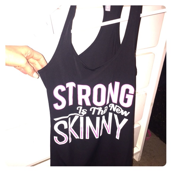 Black tank gym top