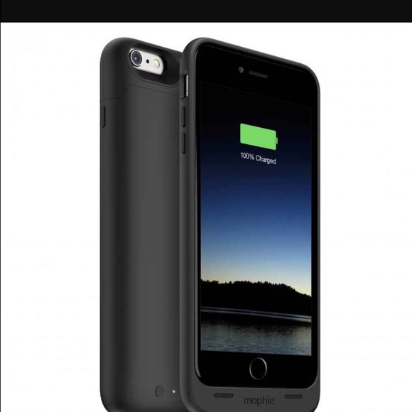 Lightly used.  Black Mophie iPhone 6 - Picture 1 of 3
