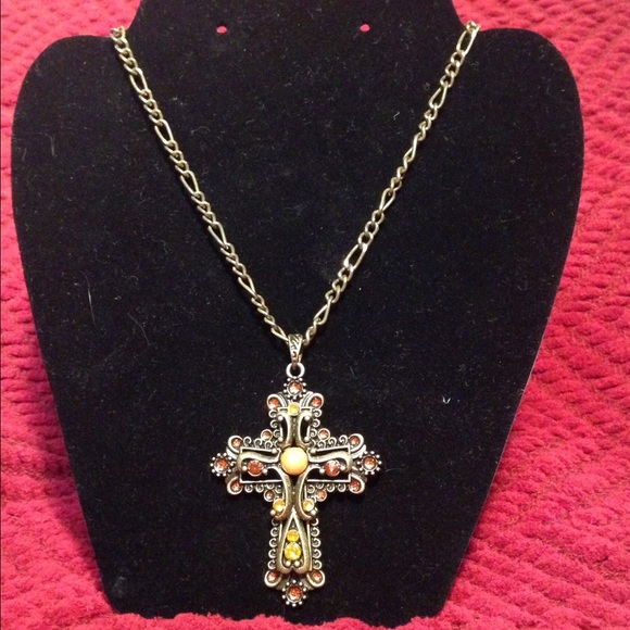 Bronze Antique-Look Pendant on Matching Chain