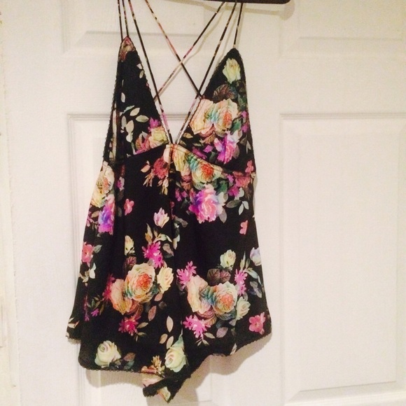 Cotton candy playsuit from lf size medium