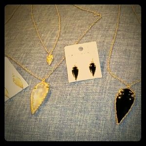 Statement necklace set