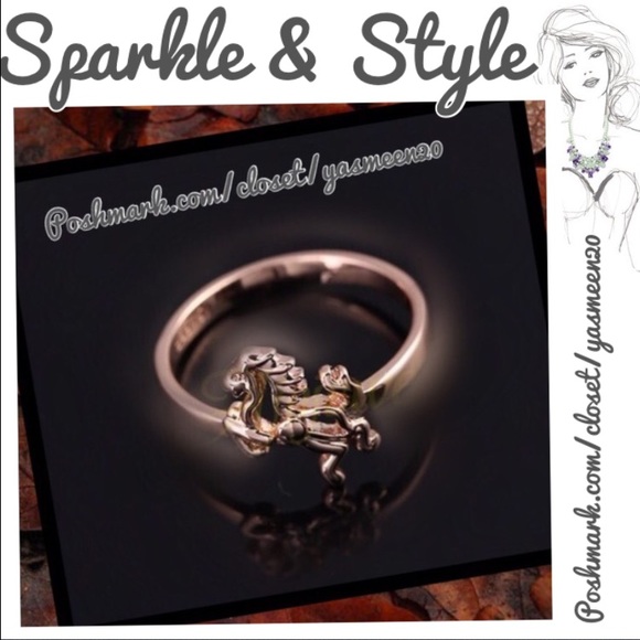 Jewelry - New Rose Gold Horse Ring