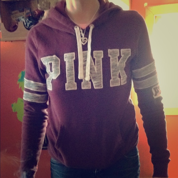 Maroon VS Pink Hooodie