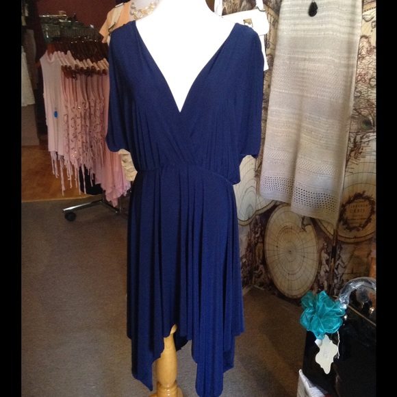 ❌Big SALE  Navy  Blue Dress - Picture 3 of 4