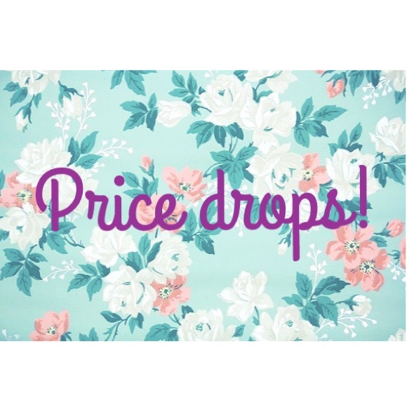 Prices are dropping to clear out my closet!