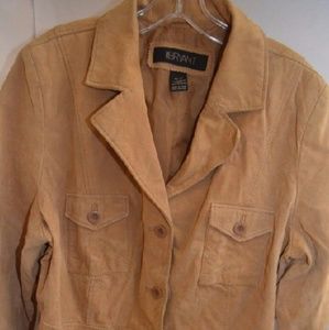 ♥Lane Bryant Leather Blazer Jacket♥