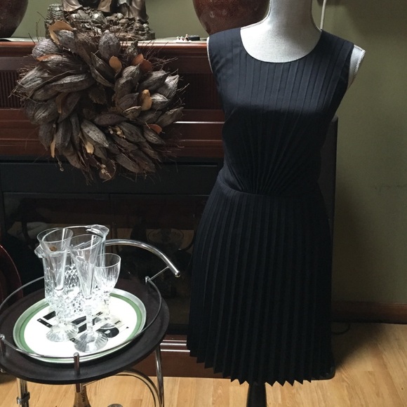 pleaded from top to bottom, gorgeous dress!