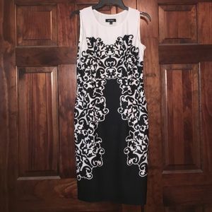 Classy Black and white Nine West Dress