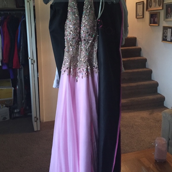 Light Pink, long prom/formal dress - Picture 4 of 4