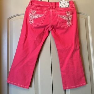 Miss me cropped jeans. 27