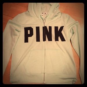 VS Pink Lime Green Hoodie