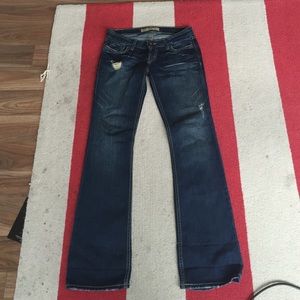 BKE denim pants. Stella boot cut. 27 x 33.5