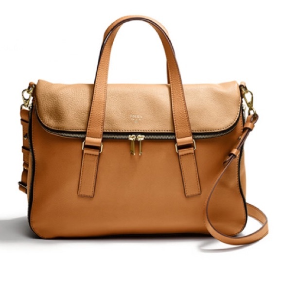 Fossil two-tone Preston Crossbody