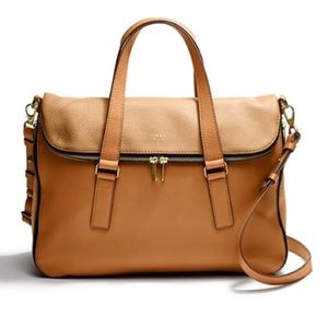 Fossil two-tone Preston Crossbody