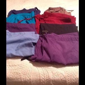 BUNDLE. Scrub pants. Sz XLG, LG. $ 5 a piece.