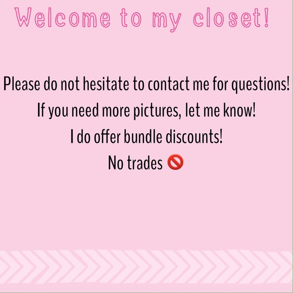 Welcome to my closet!