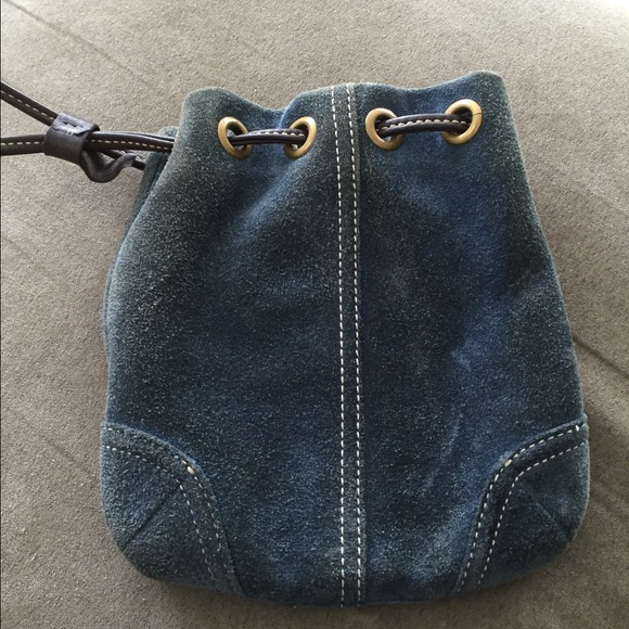 Vintage Suede COACH purse