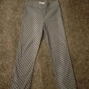 Long geometric design pant