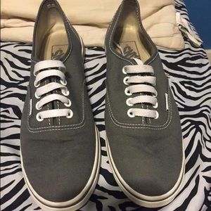 Grey vans