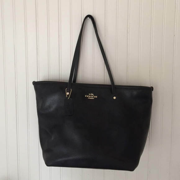 Black Coach Tote