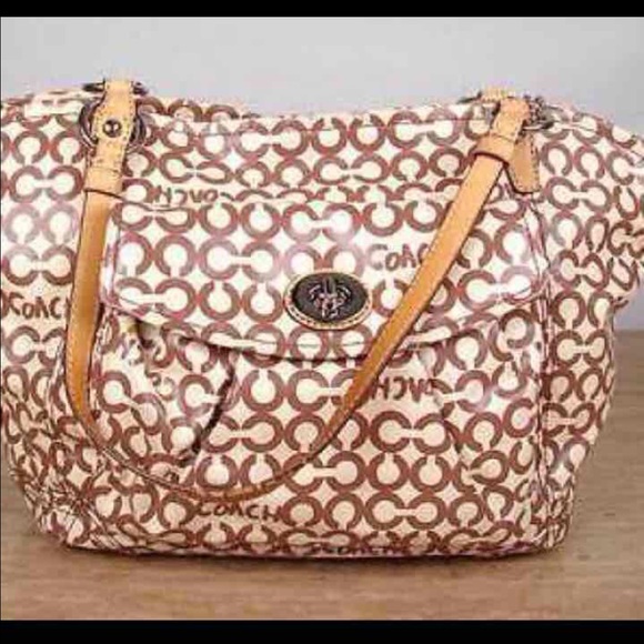 Coach opt art large tote