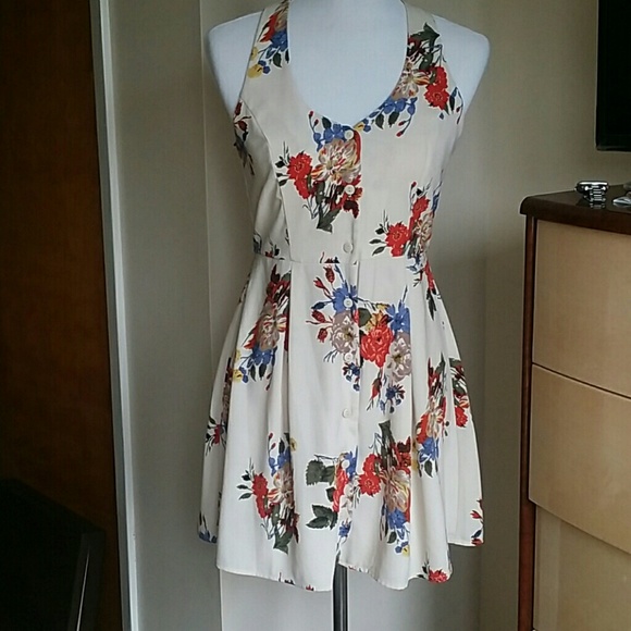 Floral never worn dress