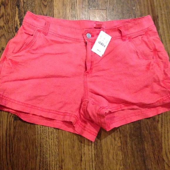 Jcrew coral shorts