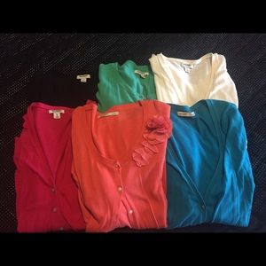 Lot of 6 Old Navy cardigans size L