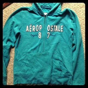 Aeropostale quarter zip sweatshirt