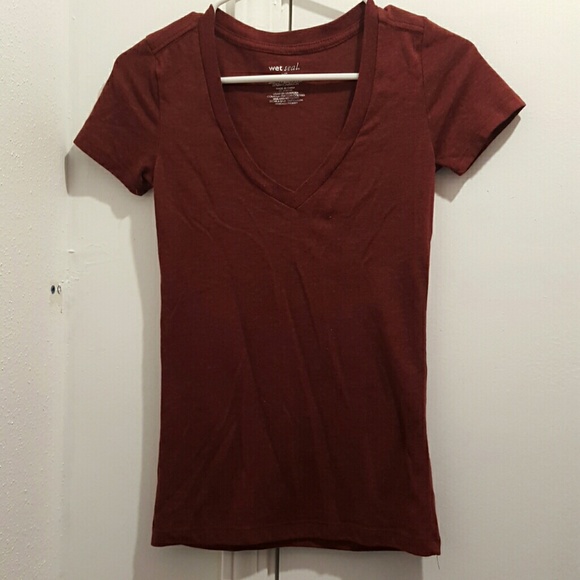 Maroon shirt