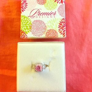 Premier Designs Pink Ice Ring