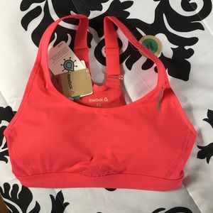 Hot Pink Reebok Sports Bra