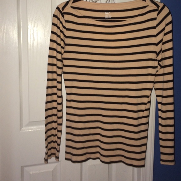 Gap Stripped Long Sleeve Shirt Size Medium