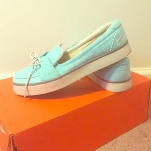 Nike Blue Lagoon Boat Shoes