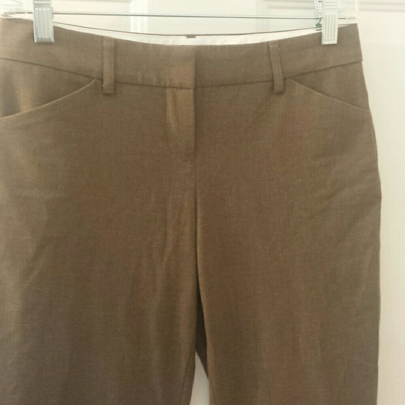 Express Brown Editor Slacks Size 00