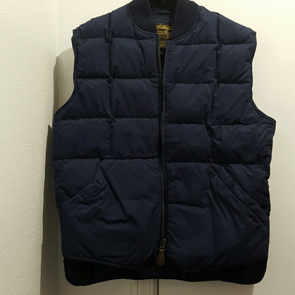 Mens dark blue vest