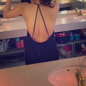 NWT sexy little black dress with gorgeous back