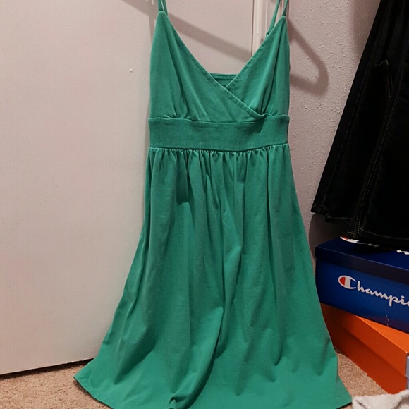 Green dress